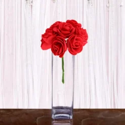 12 Pack | Heavy Duty Square Cylinder Glass Vase -Home Decor Promotional Store tall glass sqaure flower vase 10 760x760 426c4e5a 7c18 4469 9a45 3e0f20ed76d4